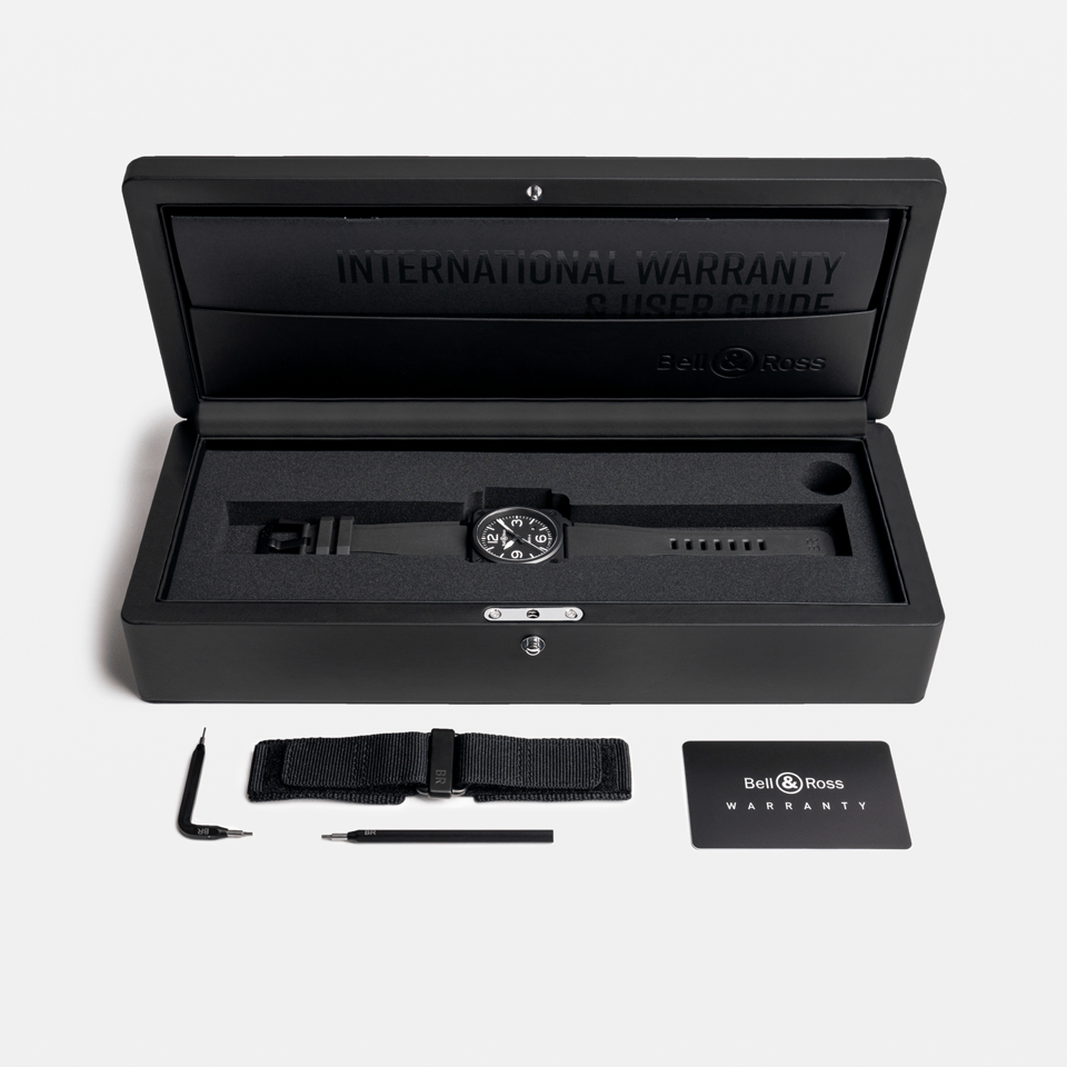 Hardy Brothers Jewellers | Bell & Ross BR 03 Black Matte 41.00mm