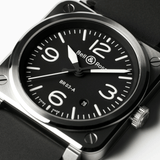 Hardy Brothers Jewellers | Bell & Ross BR 03 Black Steel 41.00mm