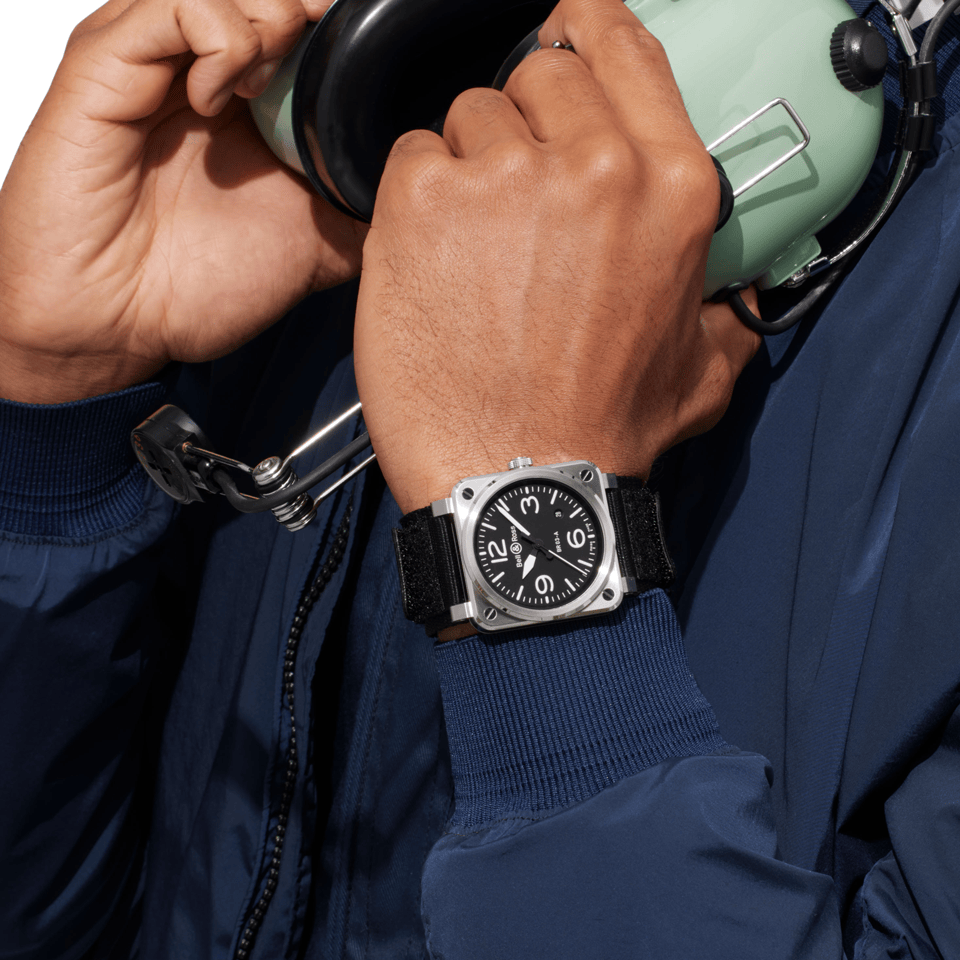 Hardy Brothers Jewellers | Bell & Ross BR 03 Black Steel 41.00mm