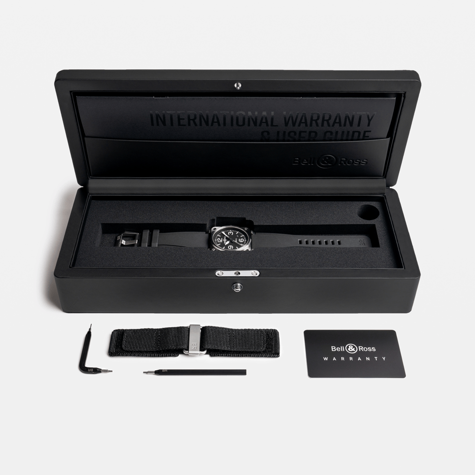 Hardy Brothers Jewellers | Bell & Ross BR 03 Black Steel 41.00mm
