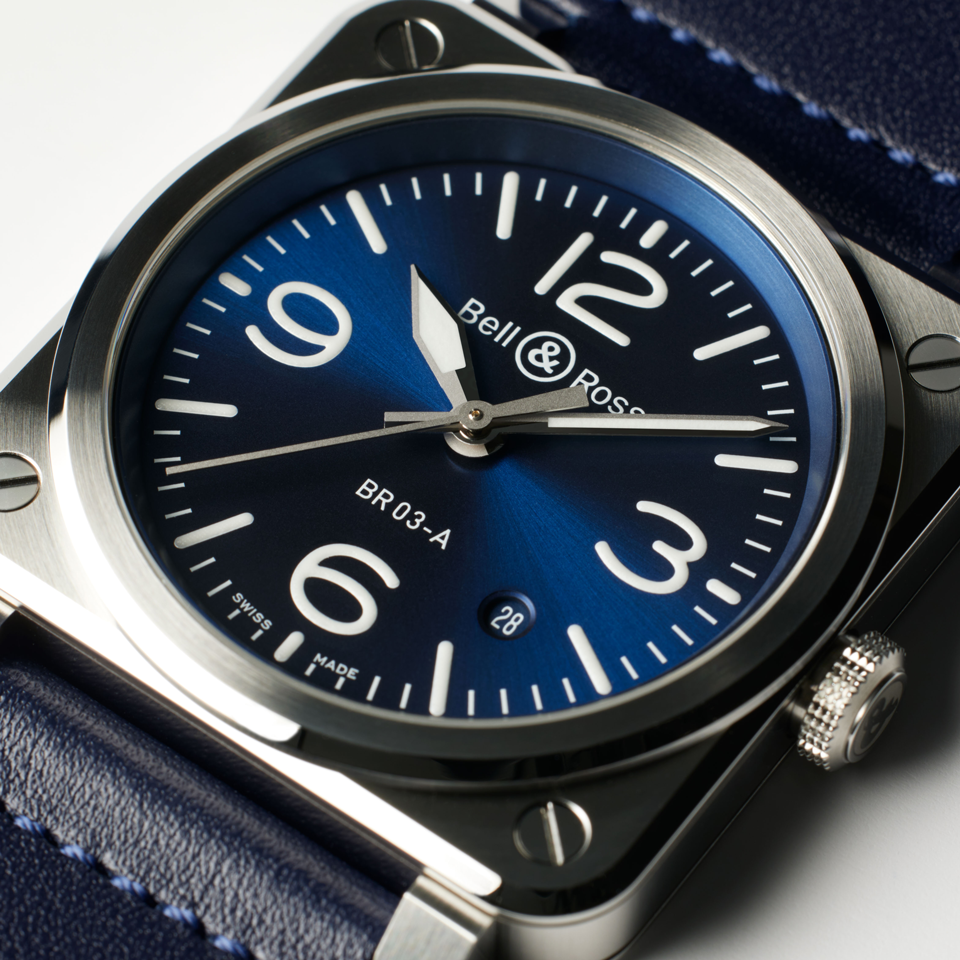 Bell & Ross BR 03 Blue Steel