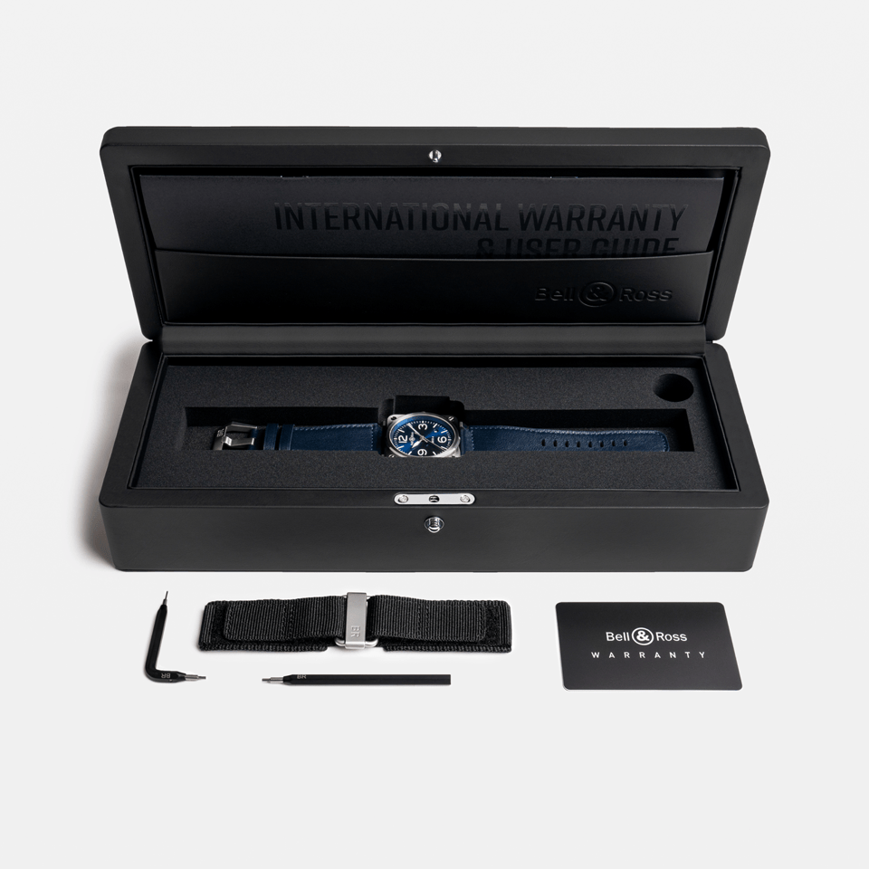 Hardy Brothers Jewellers | Bell & Ross BR 03 Blue Steel 41.00mm