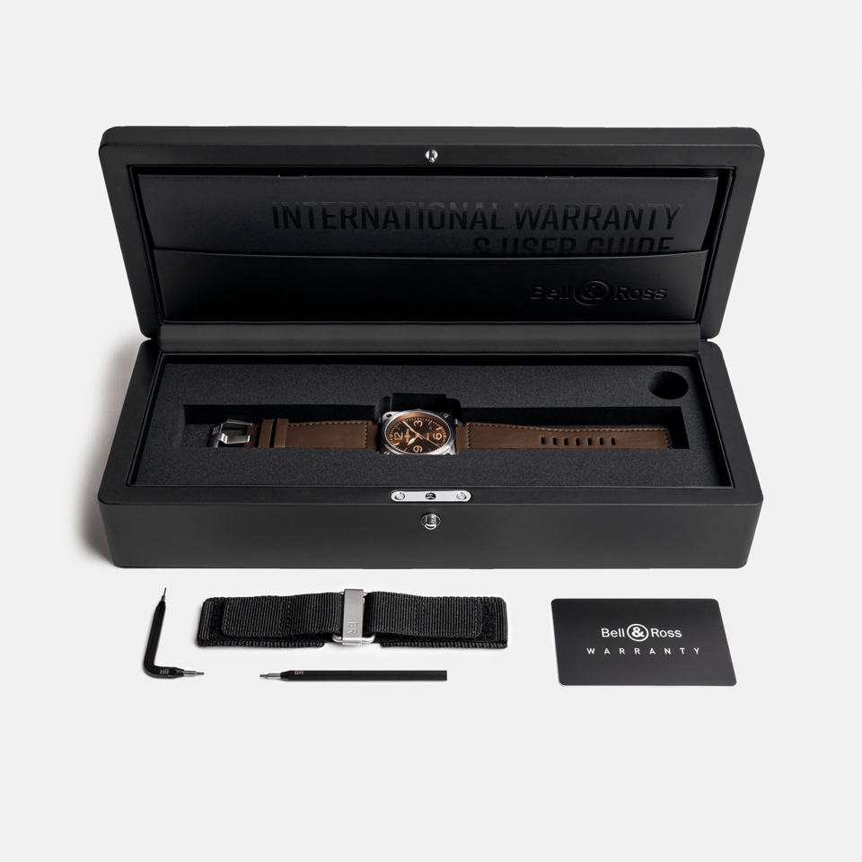 Bell & Ross BR-03 Automatic 41mm Watch BR03A-GH-ST/SCA