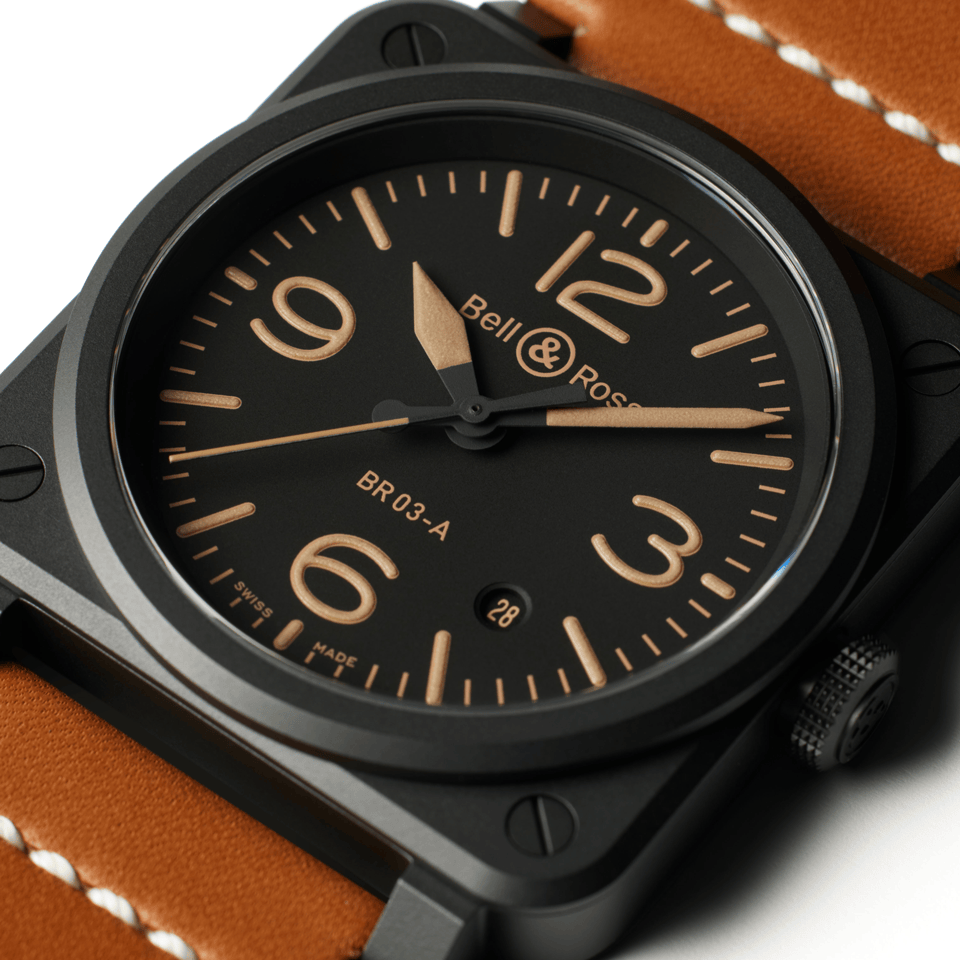 Hardy Brothers Jewellers | Bell & Ross BR 03 Heritage 41.00mm