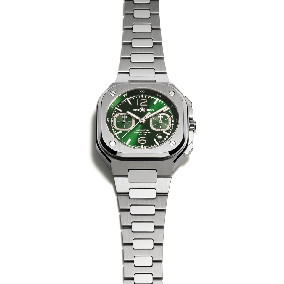 Bell & Ross BR 05 Chrono Green Steel