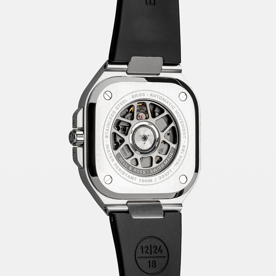Bell & Ross BR-05 Automatic 41mm Watch BR05G-SI-ST/SRB