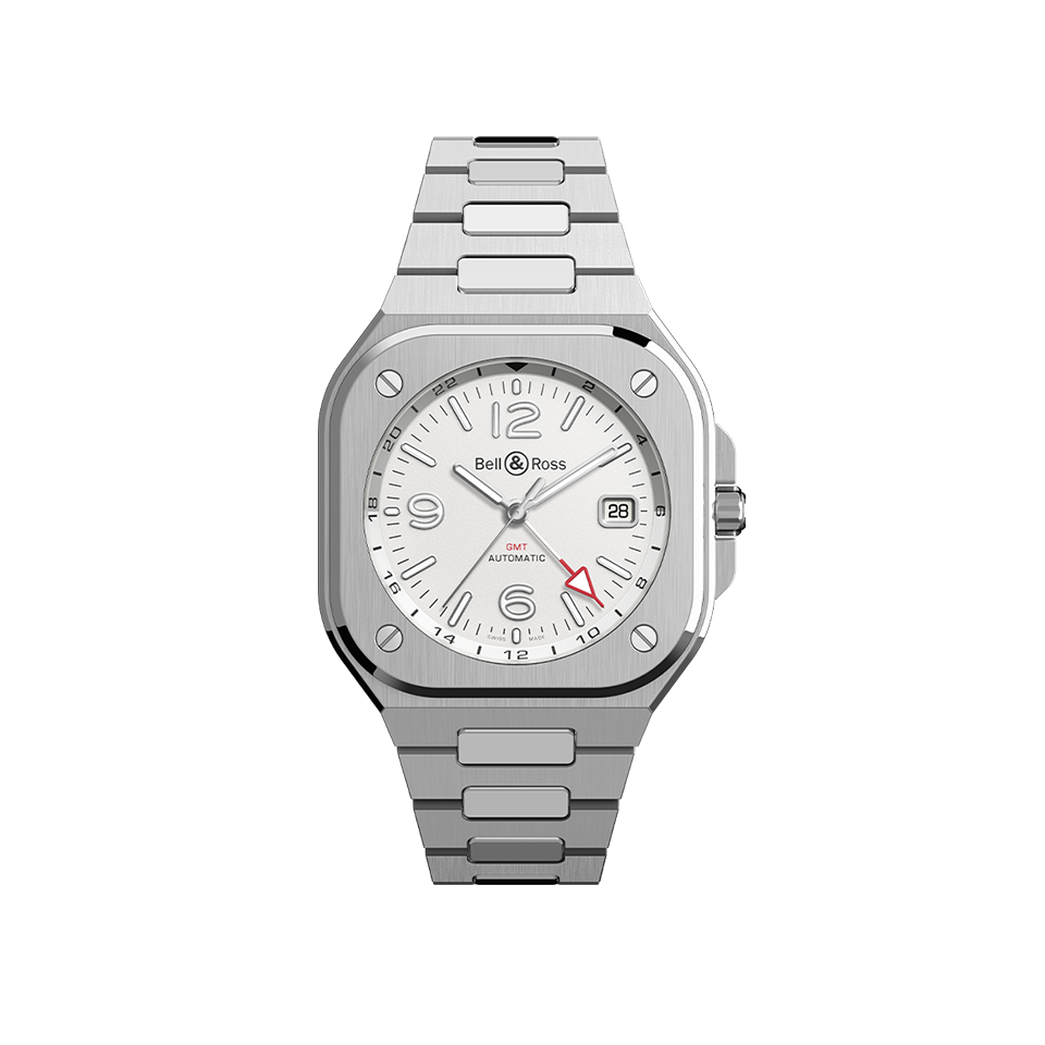 BELL & ROSS BR 05 GMT WHITE