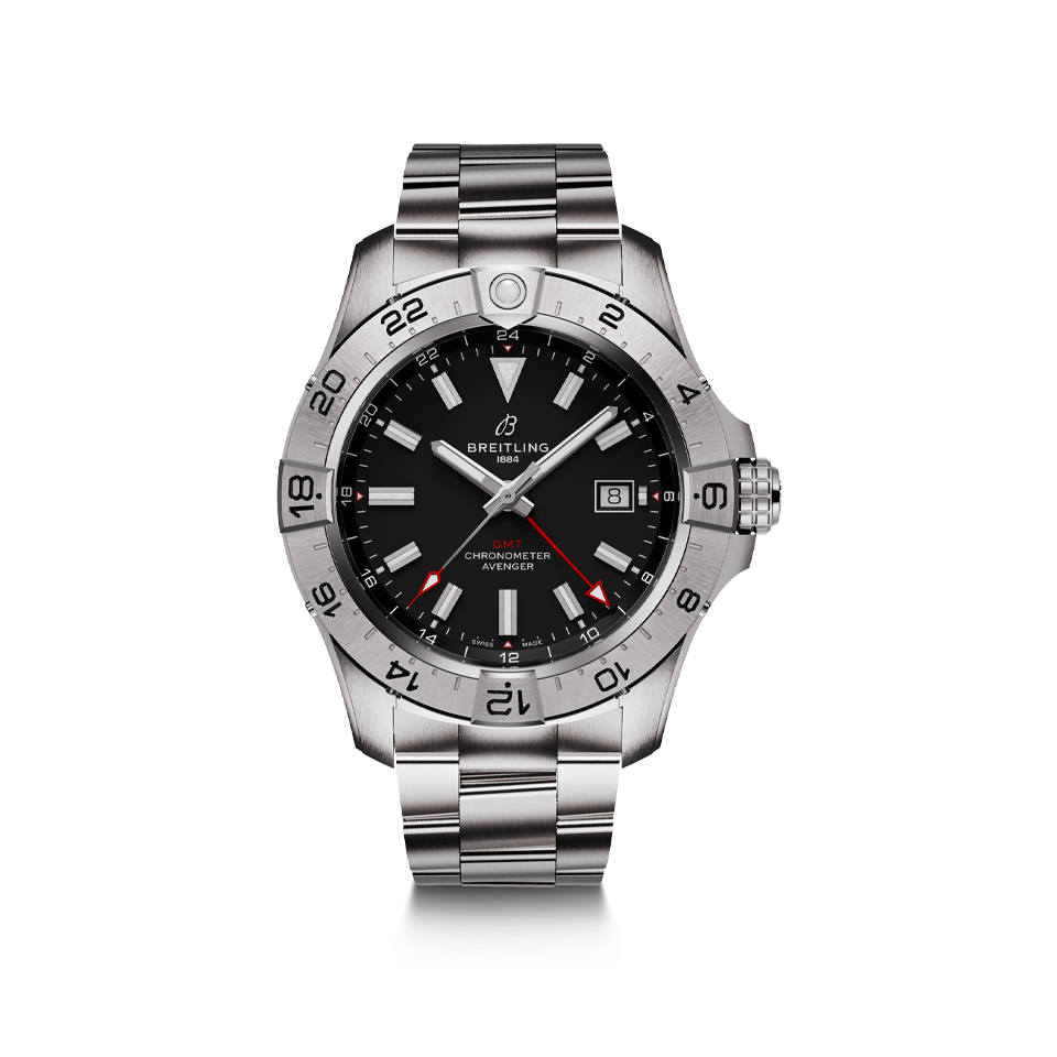 Breitling Avenger Automatic GMT 44mm Watch A32320101B1A1