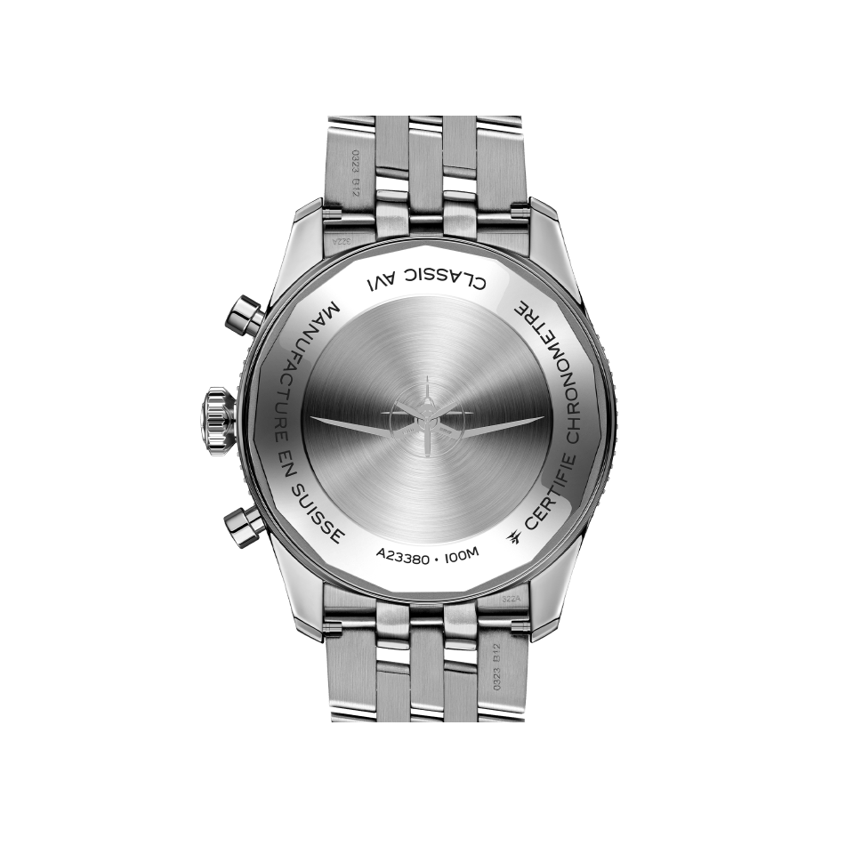 Breitling Classic AVI Chronograph 42 Tribute to Vought F4U Corsair | Hardy Brothers Jewellers