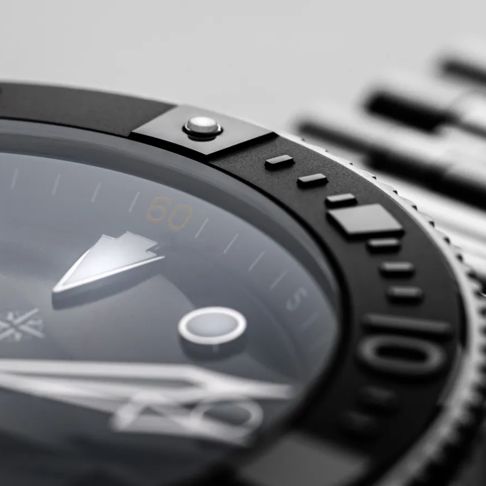 Bremont Supermarine Automatic Divers 43mm Watch SM43-DT-SS-BK-R-S