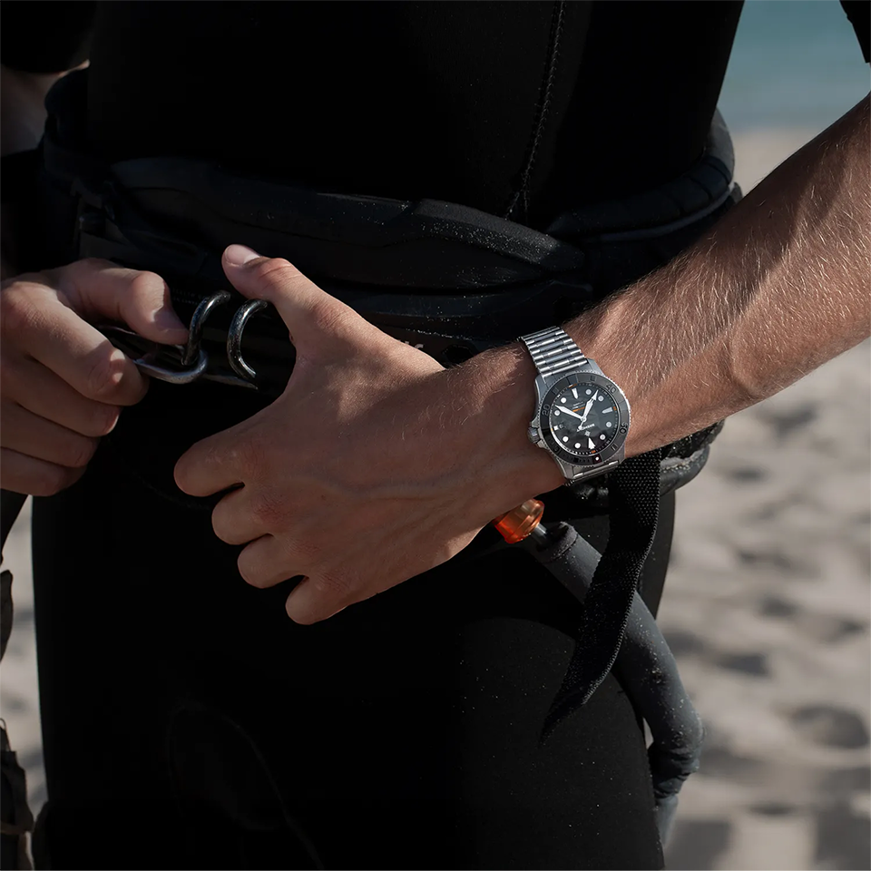 Bremont Supermarine Automatic Divers 43mm Watch SM43-DT-SS-BK-B