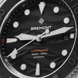 Bremont Supermarine Automatic Divers 43mm Watch SM43-DT-SS-BK-R-S