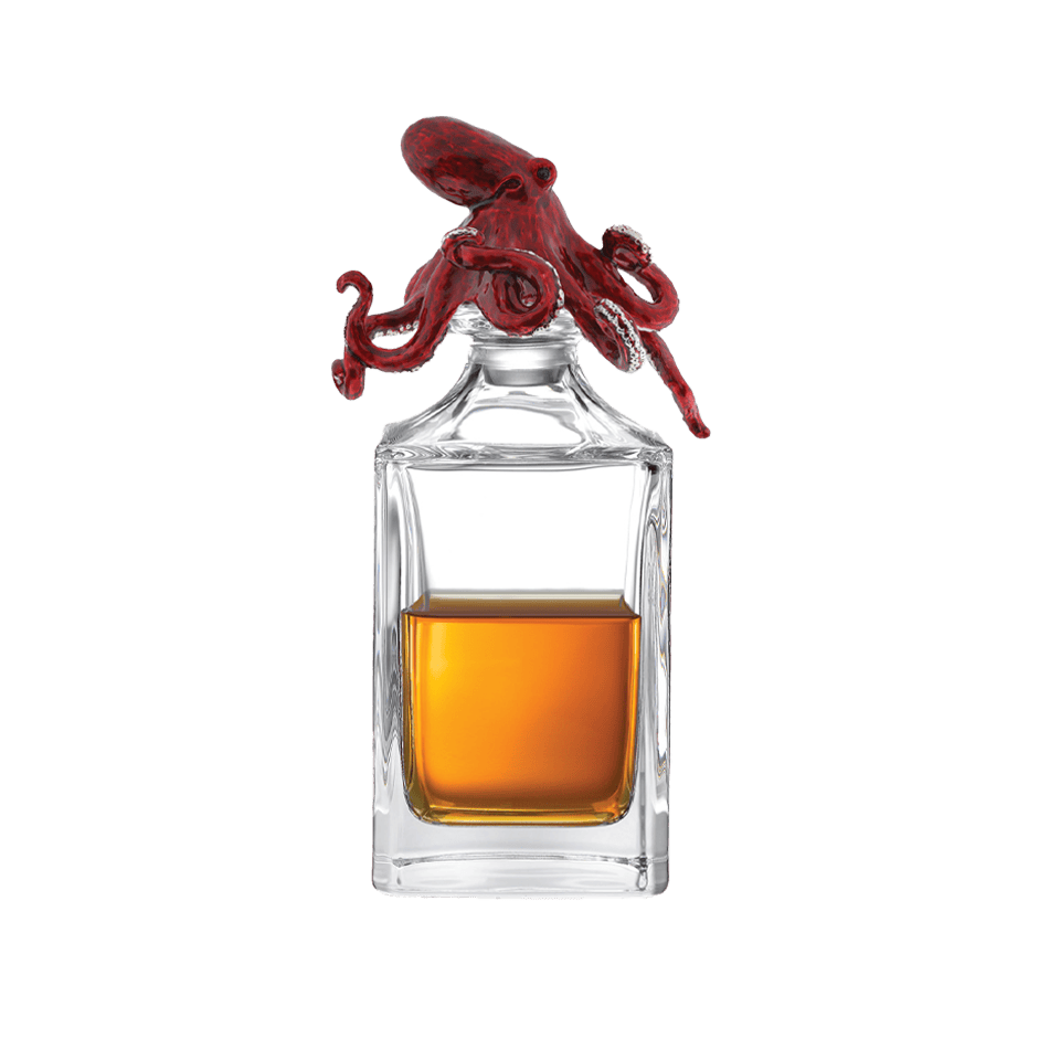 Deakin & Francis Red Octopus Decanter