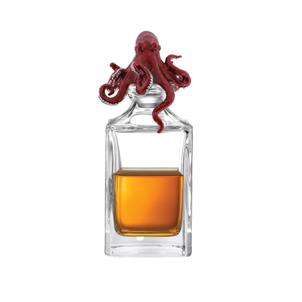 Deakin & Francis Red Octopus Decanter