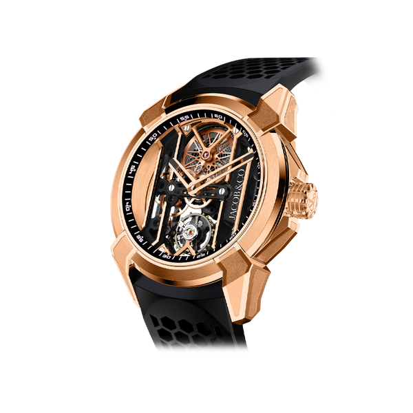 Hardy Brothers Jewellers Jacob & Co Epic X V1 Rose Gold Watch EX110.43.AA.AA.ABRUA