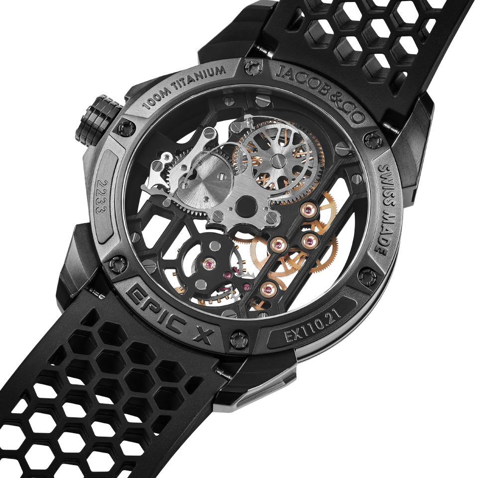Jacob & Co. Epic X Skeleton V1 Black 44MM
