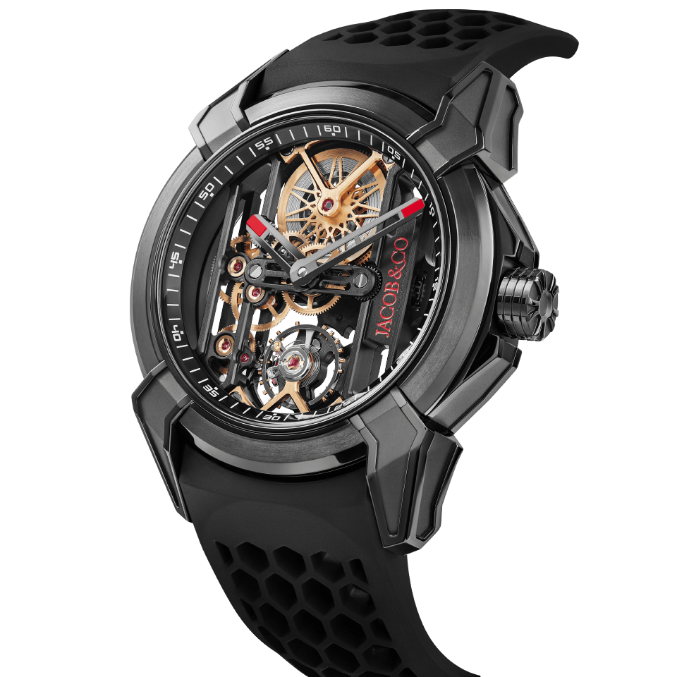 Hardy Brothers Jewellers | Jacob & Co Epic X VI Titanium Black Watch