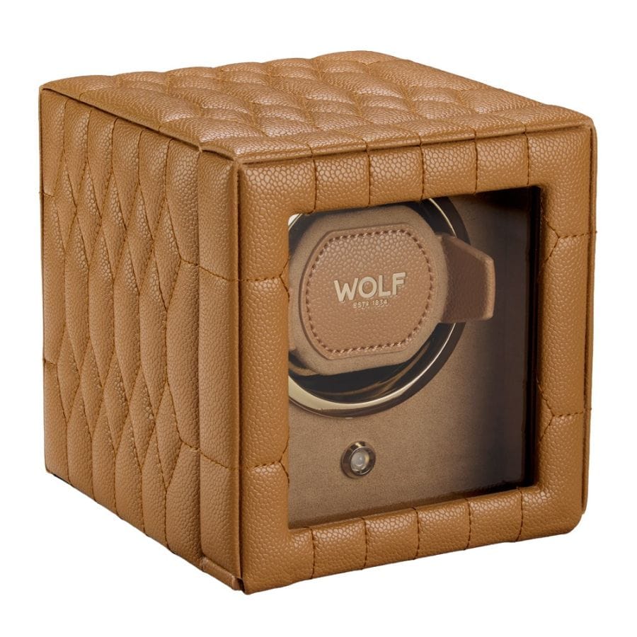 Lauren Single Watch Winder Tan 342107