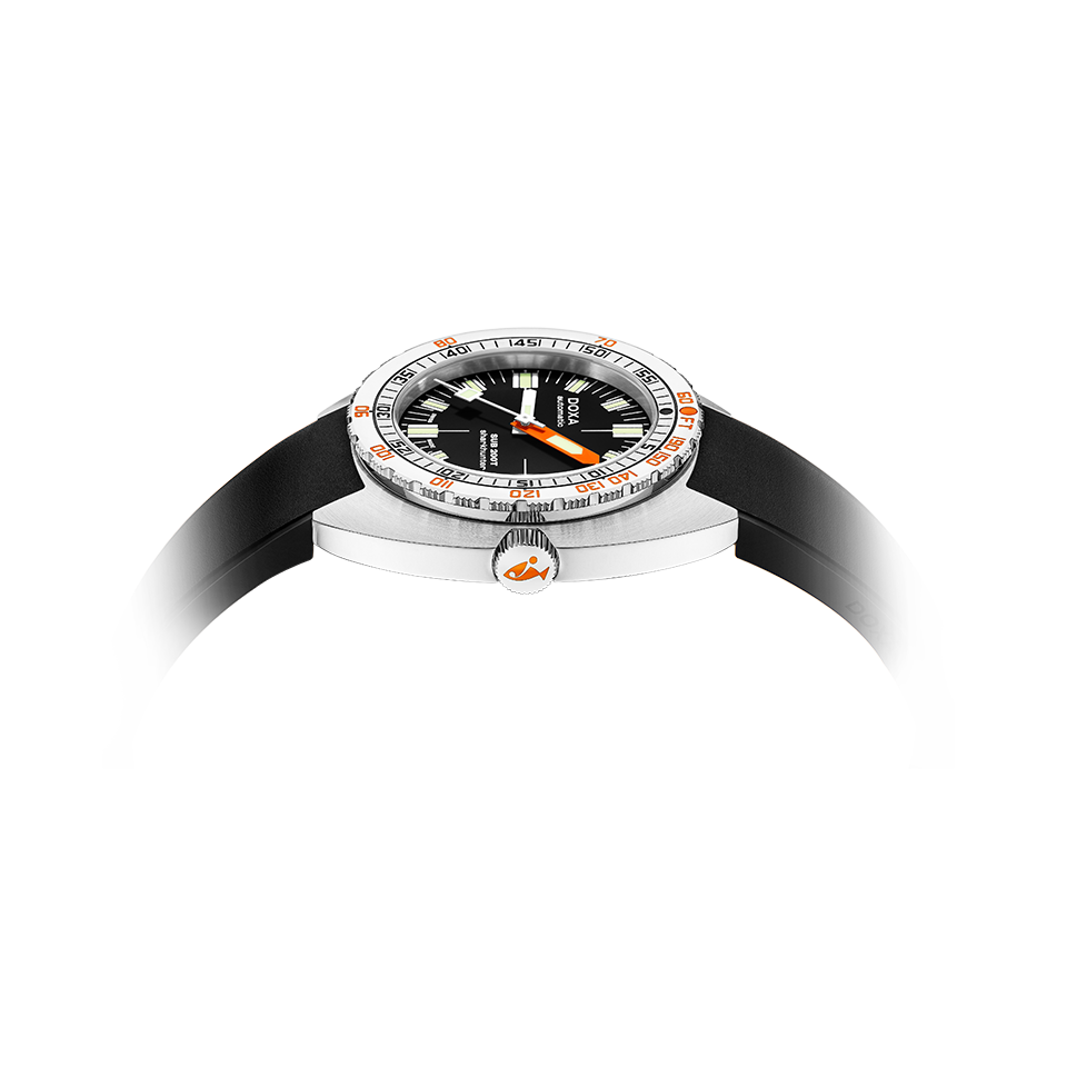 DOXA SUB 200T Sharkhunter Stainless Steel Rubber Strap 804.10.101.20