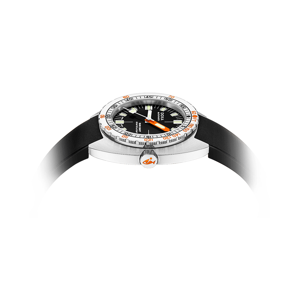 DOXA SUB 200T Sharkhunter Stainless Steel Rubber Strap 804.10.101.20