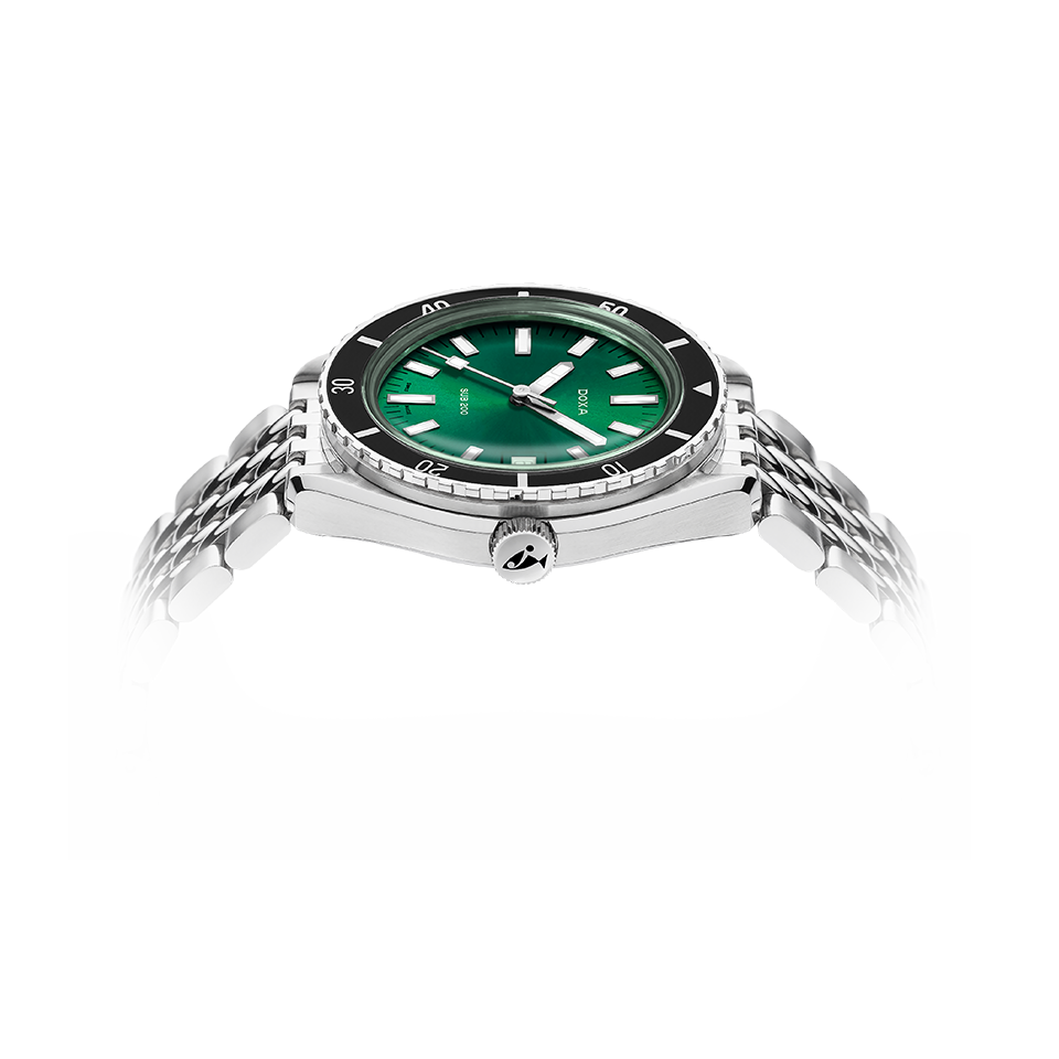 DOXA SUB 200 Sea Emerald Stainless Steel Bracelet 799.10.131.10