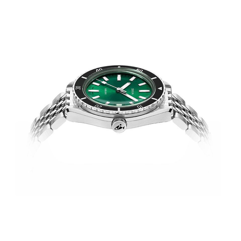 DOXA SUB 200 Sea Emerald Stainless Steel Bracelet 799.10.131.10