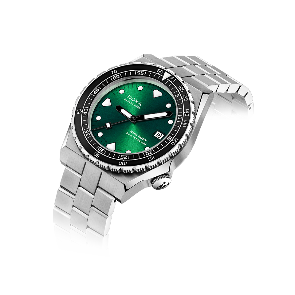 DOXA SUB 600T Sea Emerald Stainless Steel Bracelet 861.10.131.10