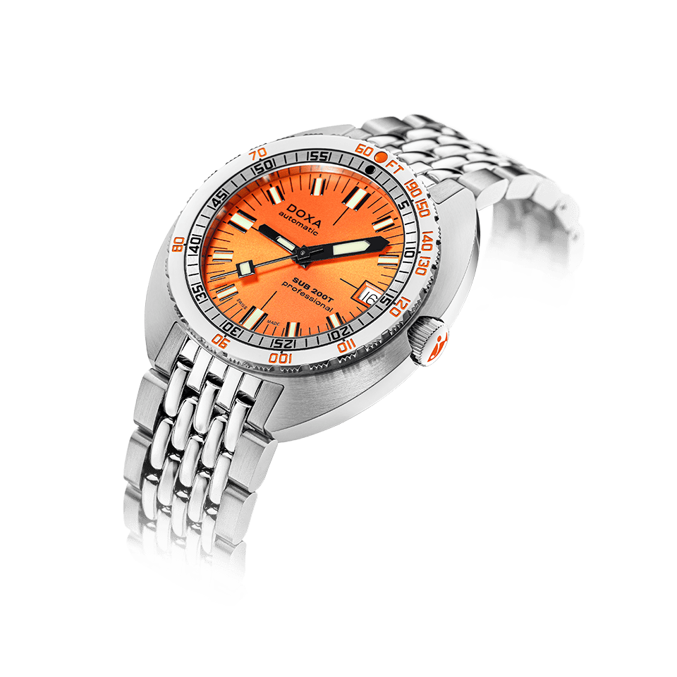 DOXA SUB 200T Professional Stainless Steel Bracelet 804.10.351S.10