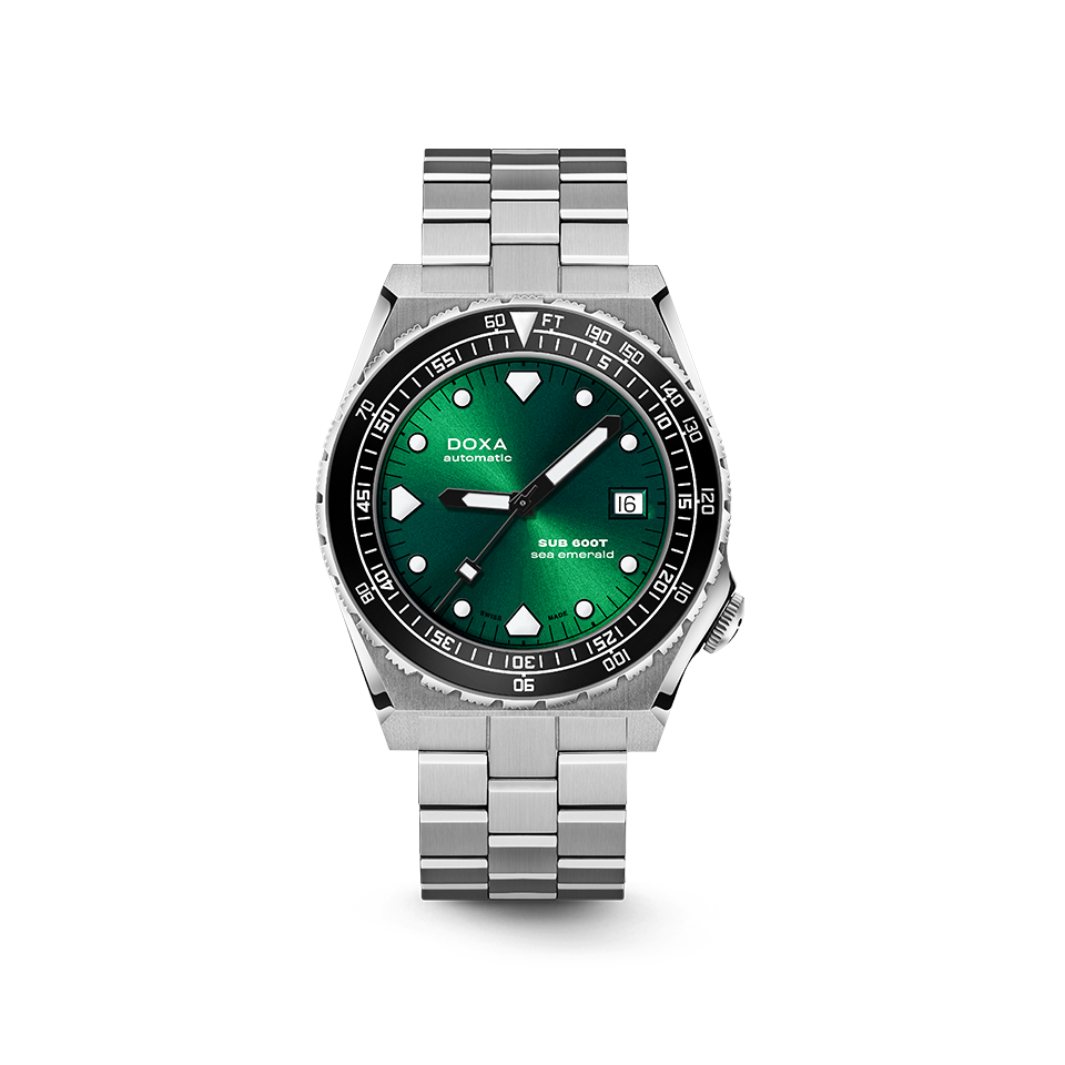 DOXA SUB 600T Sea Emerald Stainless Steel Bracelet 861.10.131.10