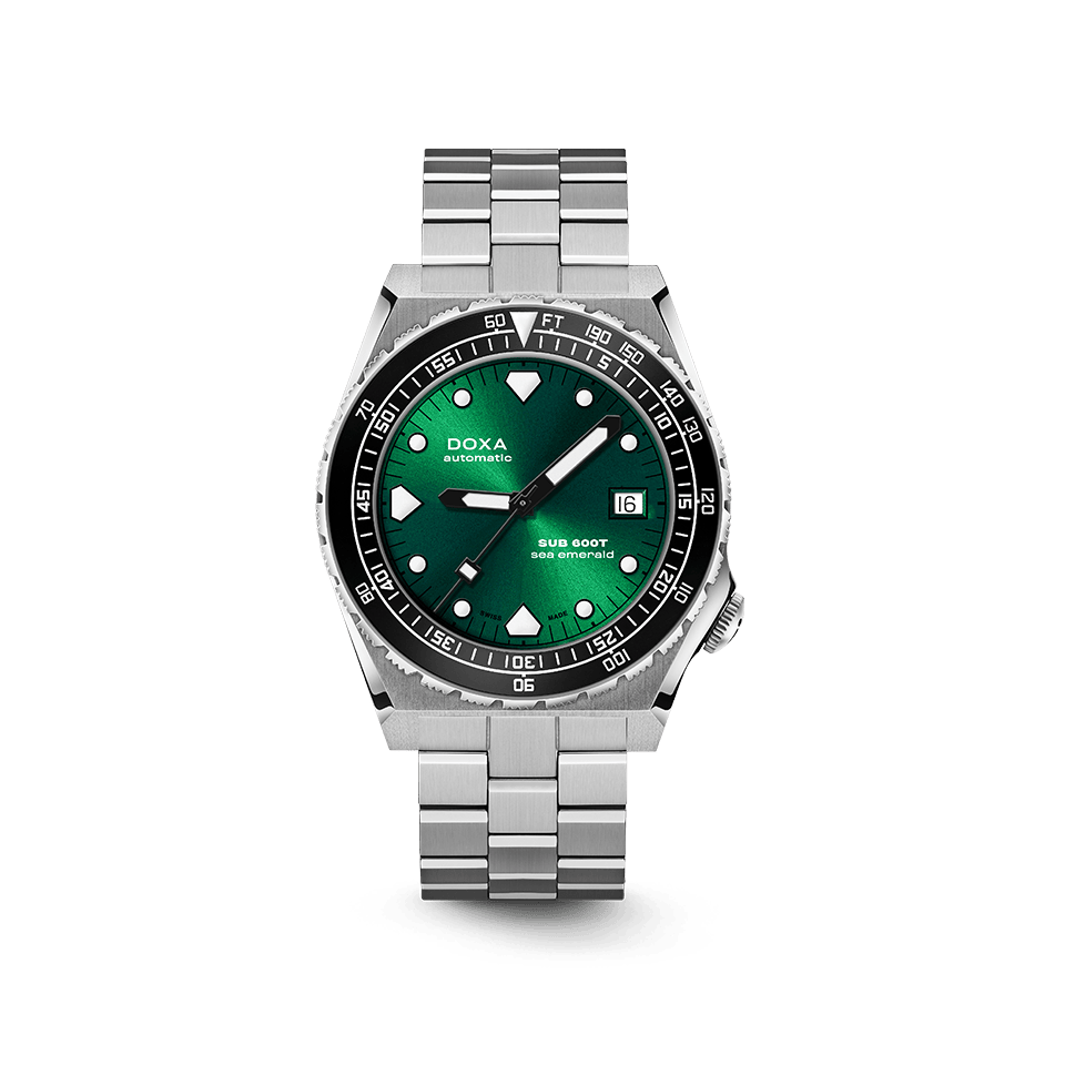 DOXA SUB 600T Sea Emerald Stainless Steel Bracelet 861.10.131.10