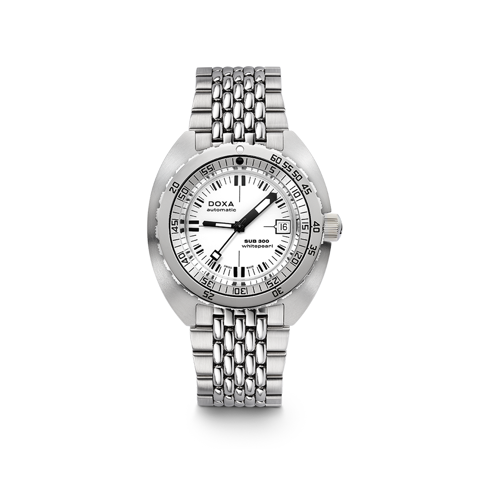 DOXA SUB 300 Whitepearl Stainless Steel Bracelet 821.10.011.10
