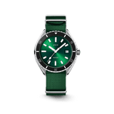 DOXA SUB 200 Sea Emerald Stainless Steel NATO Strap 799.10.131.26-N
