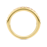 Hardy Brothers Jewellers | Baguette Statement Ruby and Diamond Ring in 18ct Yellow Gold