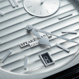 SPEAKE MARIN RIPPLES INFINITY DATE SILVER 40.30MM