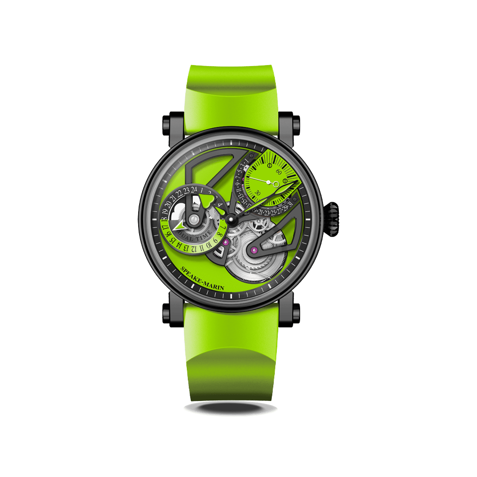 Hardy Brothers Jewellers | Speake Marin Openworked Lime 38mm Unisex Watch