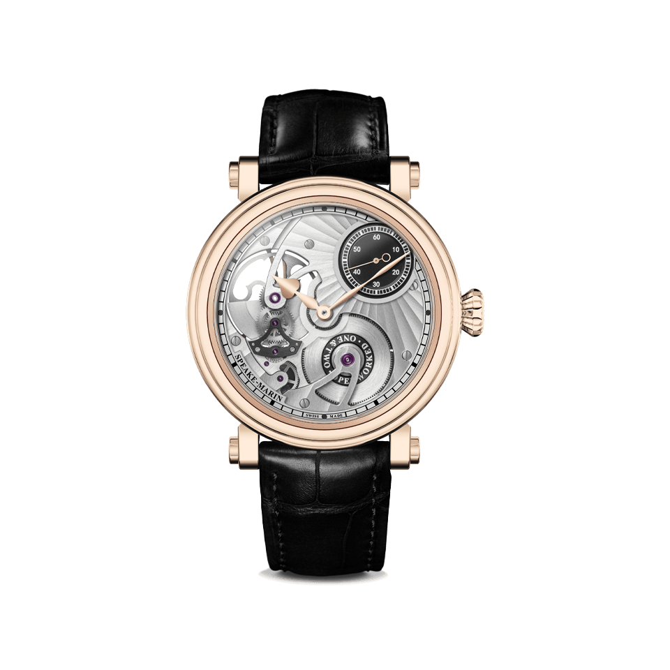 Hardy Brothers Jewellers | Speake Marin Openworked Red Gold 42mm Mens Watch