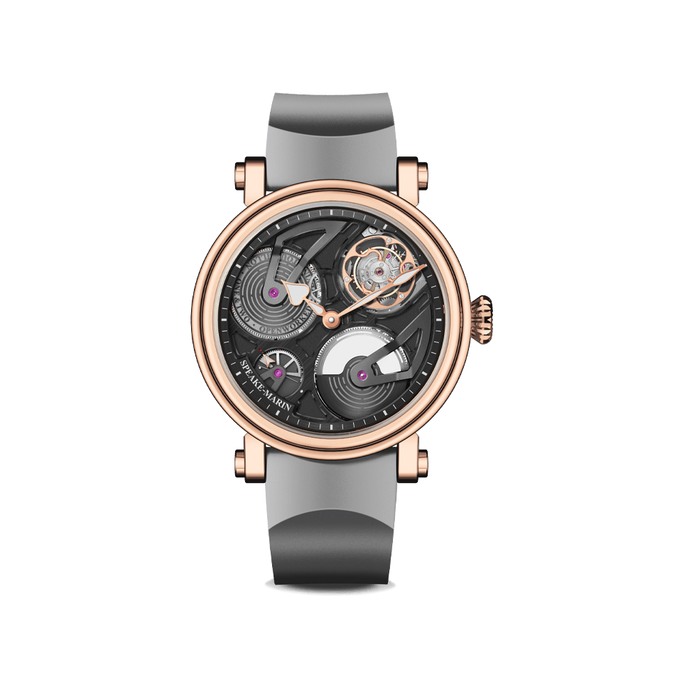 Hardy Brothers Jewellers | Speake Marin Openworked Tourbillon Red Gold 42mm Mens Watch
