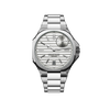 SPEAKE MARIN RIPPLES INFINITY DATE SILVER 40.30MM