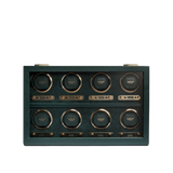 WOLF British Racing Green 8 Piece Watch Winder