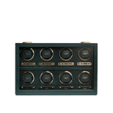 WOLF British Racing Green 8 Piece Watch Winder
