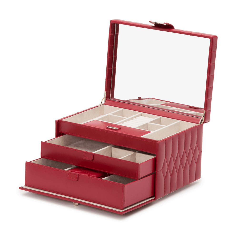 WOLF Caroline Medium Jewellery Case