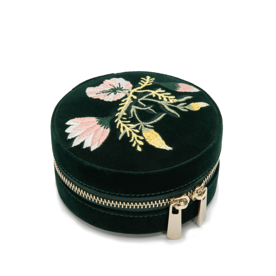 WOLF Zoe Round Forest Green Travel Round