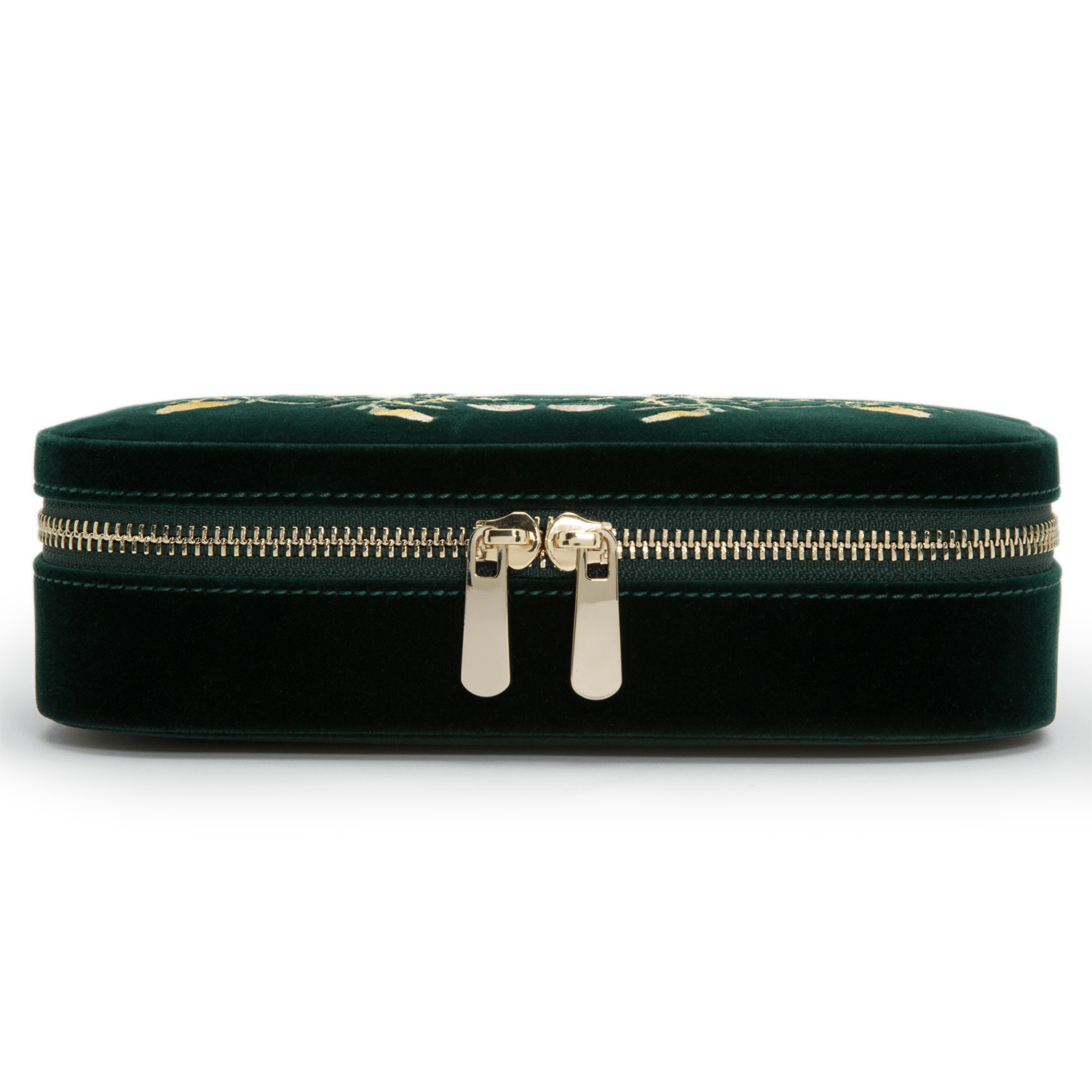 WOLF Zoe Forest Green Travel Zip Case