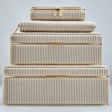 WOLF Bella Medium Jewellery Box Bone