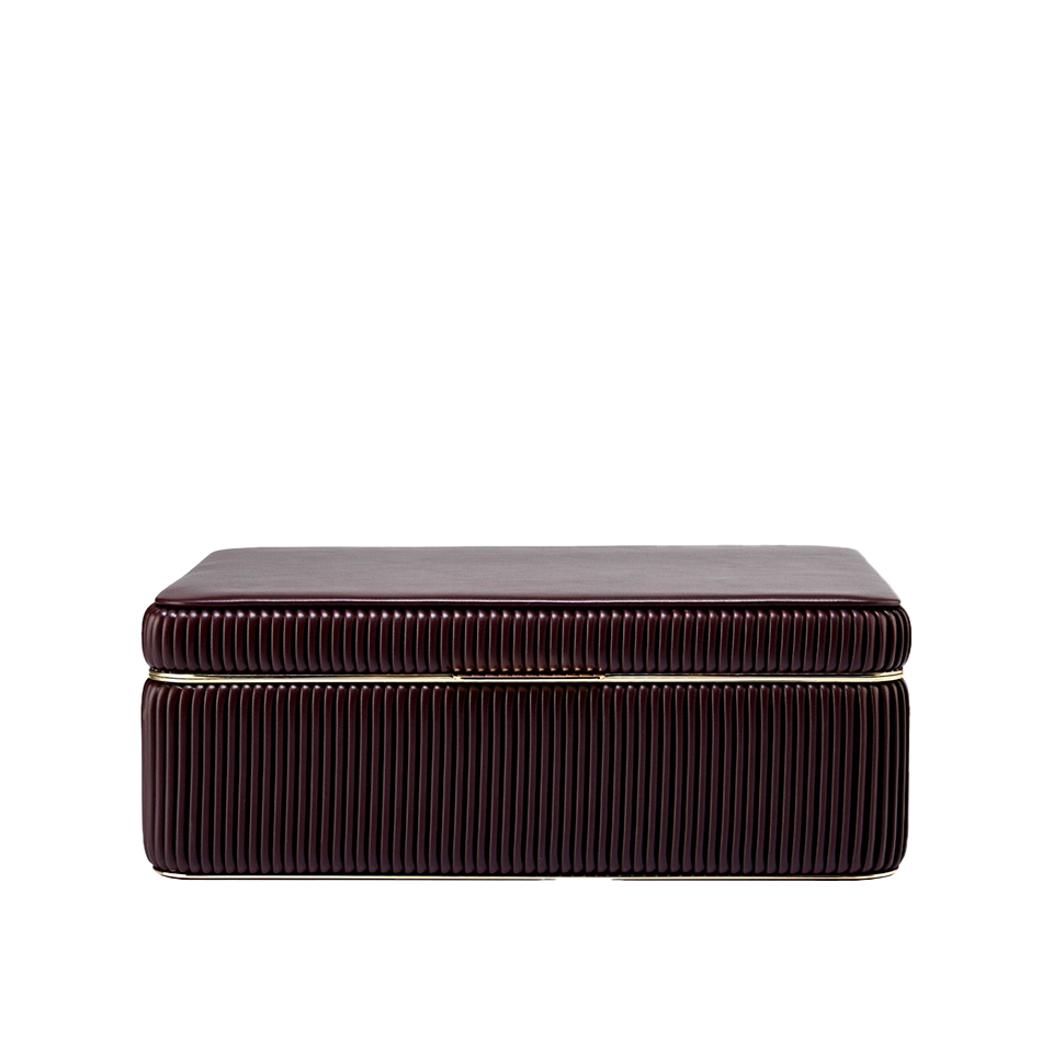 WOLF Bella Large Jewellery Box Bordeaux