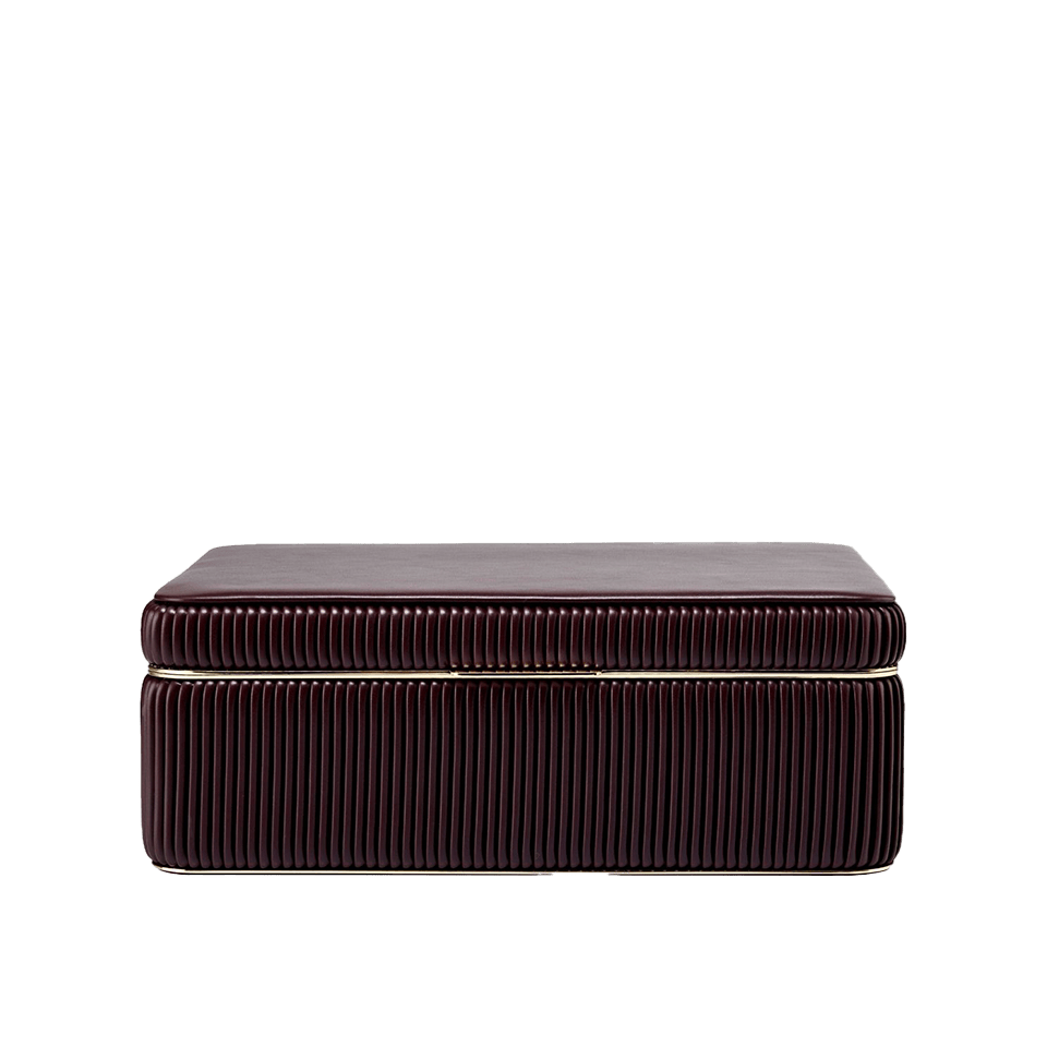 WOLF Bella Large Jewellery Box Bordeaux