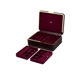 WOLF Bella Large Jewellery Box Bordeaux