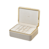 WOLF Bella Large Jewellery Box Bone