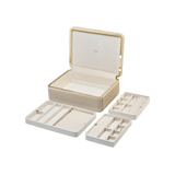 WOLF Bella Large Jewellery Box Bone