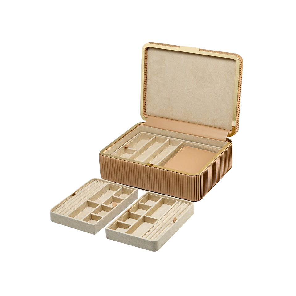 WOLF Bella Large Jewellery Box Mocha